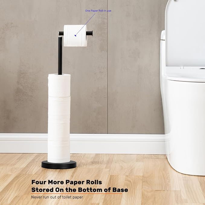 Noonext Toilet Paper Holder Stand - Image 3