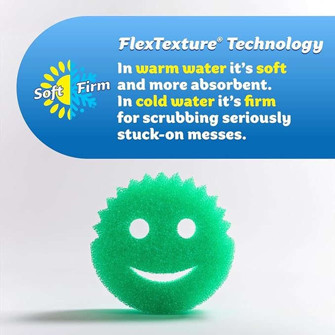 Scrub Daddy Scratch-Free Multipurpose Kitchen Sponges - Image 3