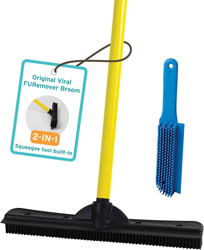 FURemover Original Pet Hair Rubber Broom by FURemover