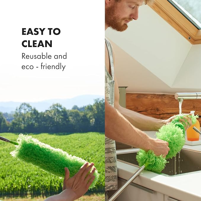 Extendable Microfiber Feather Duster, Feather Dusters - Image 6