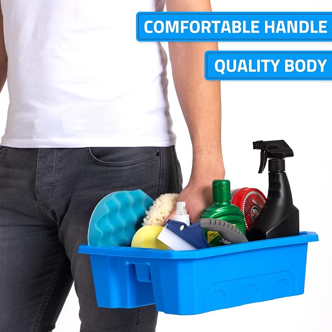 CANOPUS Storage Tray Tote with Functional Holes - Image 5