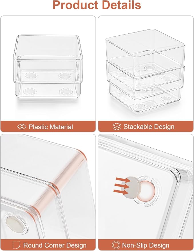 SMARTAKE 30-Piece Drawer Organizer - Image 8