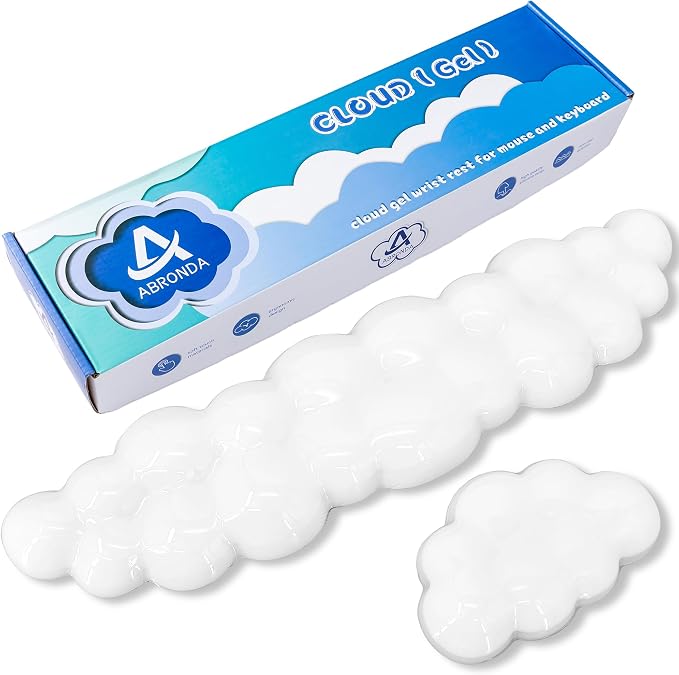 Gel Cloud Keyboard & Mouse Wrist Rest Set - Image 7