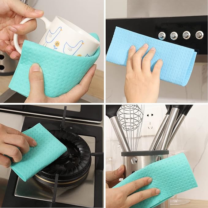 METUUTER 10 Packs Swedish Dishcloths - Image 6