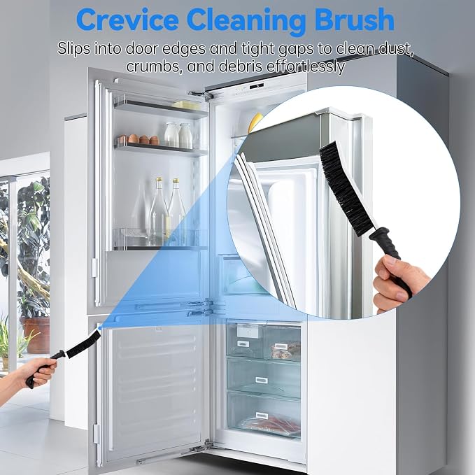 3 PCS Refrigerator Coil Cleaning Brush, Flexible Cleaner Brush Set - Image 4