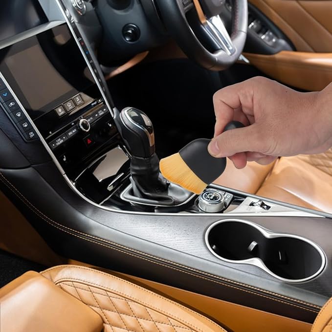 Car Interior Cleaning Brush, 4 Car Brush Interior Dust Brush, Car Interior - Image 5