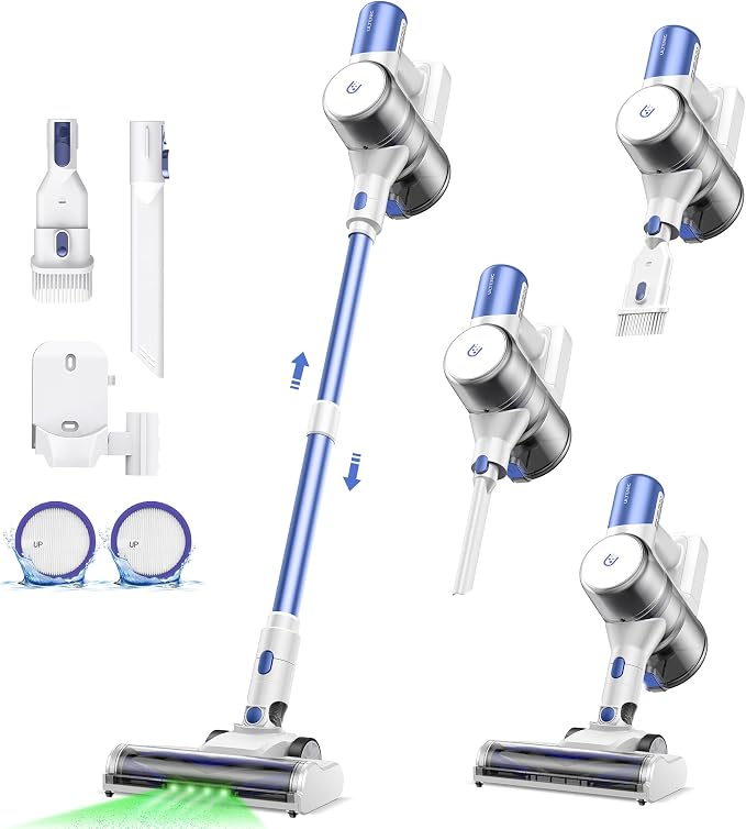 Ultenic U10 Ultra Cordless Stick Vacuum Cleaner, 500W Motor, 45KPa Suction by Ultenic