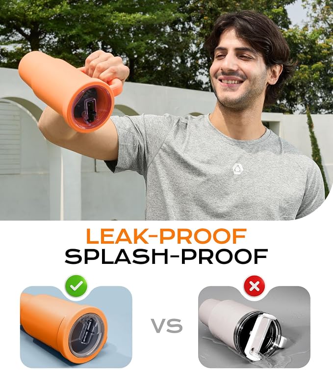 30oz Flip Straw Leak Proof Lid for Stanley Quencher, 30 oz Tumbler Lid - Image 3
