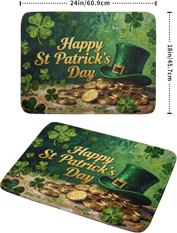 St Patrick's Day Dish Drying Mat - Image 2