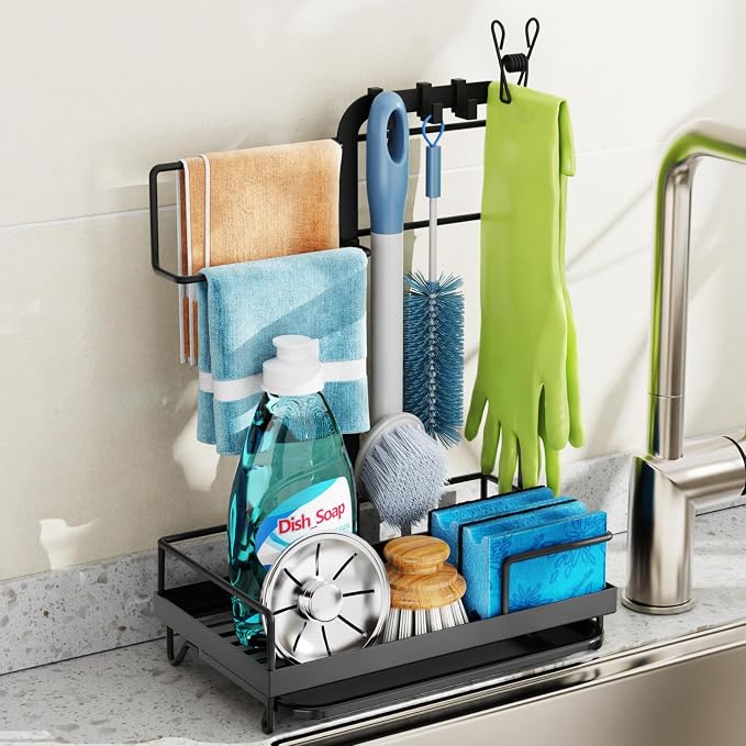 GSlife Sink Caddy Kitchen Sink Organizer by GSlife