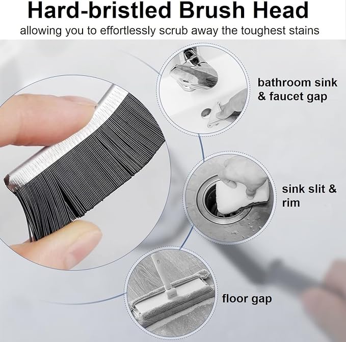 5 Pcs Hard Bristle Crevice Cleaning Brush - Image 4
