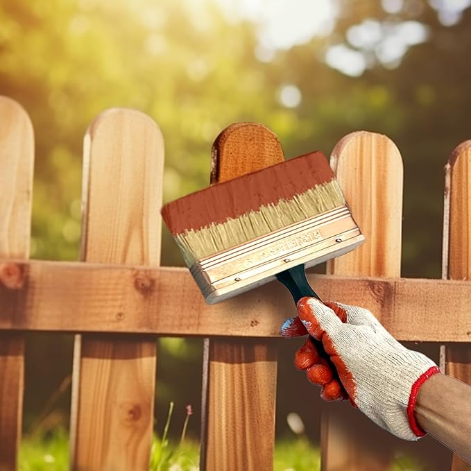 7 Inch Paint Brush, Quick Deck Brush - Image 6