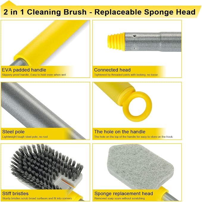Lalafancy Shower Cleaning Brush - Image 2