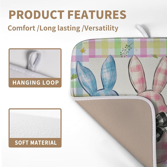 Easter Drying Mat for Kitchen Counter - Image 3