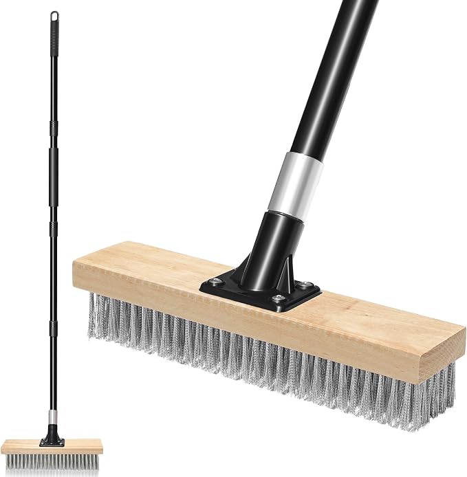 Stainless Steel Wire Scrub Brush by TidyBliss
