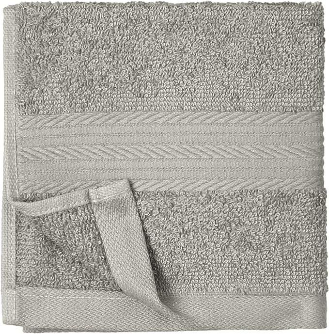 Amazon Basics Cotton Washcloths - Image 2