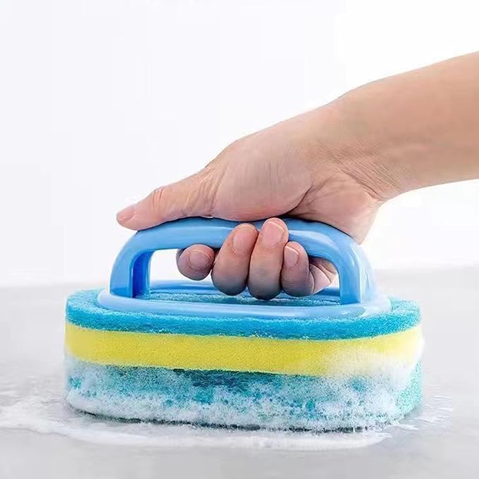 2pcs Household Cleaning Tools Quality Sponge Cleaning Brush - Image 7