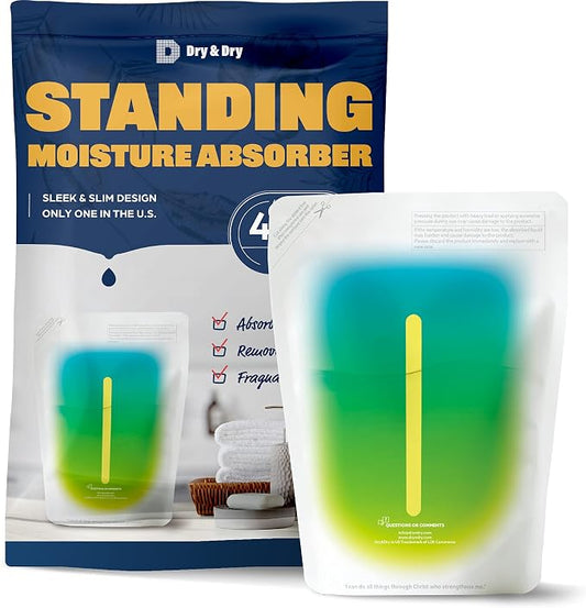 Dry & Dry 50 Packs Standing Moisture Absorbers to Control Excess Moisture by DryDry