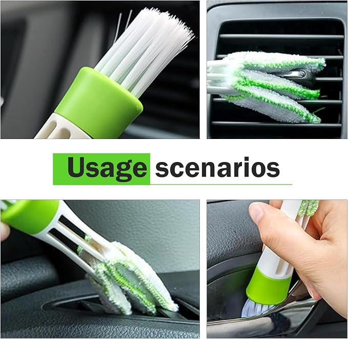 3 PCS Car Air Vent Cleaning Brushes, Universal - Image 7