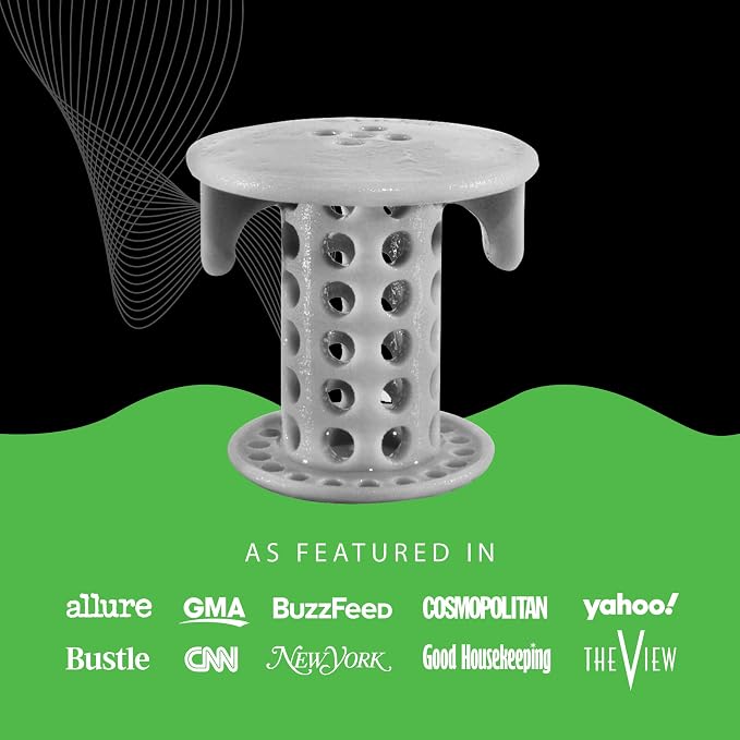 SinkShroom The Revolutionary Sink Drain Protector Hair Catcher/Strainer/Snare - Image 4