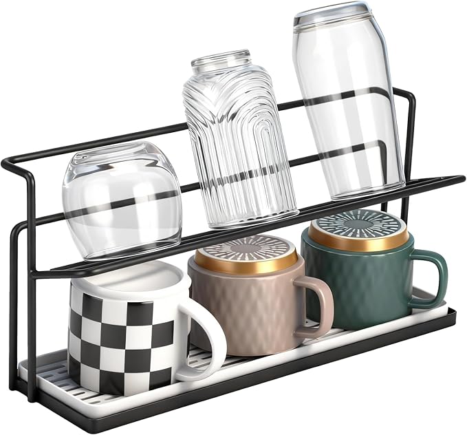 Water Bottle 2 Tier Water Bottle Drying Rack by Joyoolife