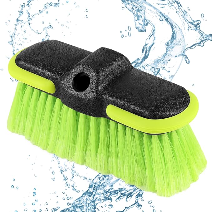 Car Wash Brush Head 8 ", Scrub Brush Attachment by Unknown