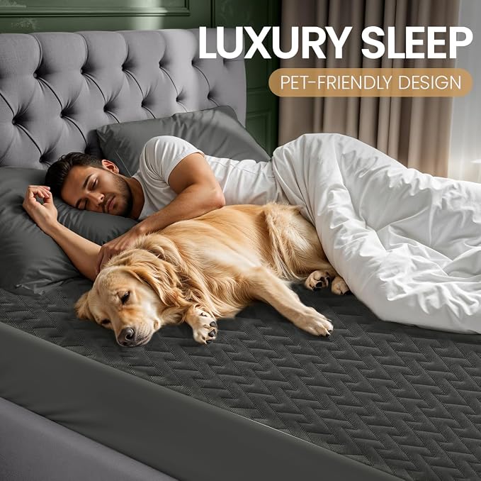 Utopia Bedding Waterproof Mattress Protector California King Size, Premium 3D - Image 5