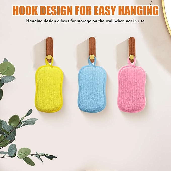 5 PCS Sponges, Non-Scratch Dish Sponge - Image 6