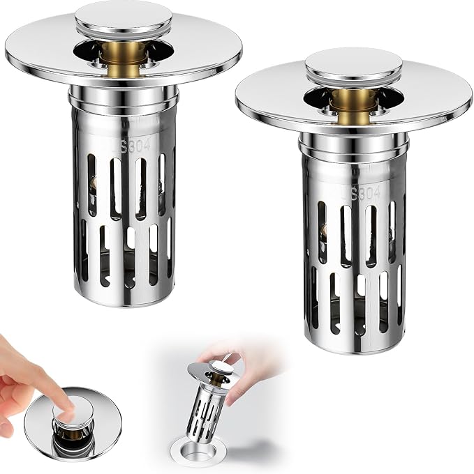 3 in 1 Sink Drain Strainer by Vodolo