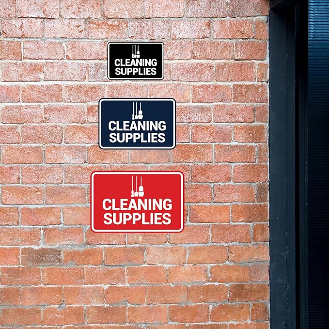 Signs ByLITA Classic Framed Cleaning Supplies Sign - Image 6