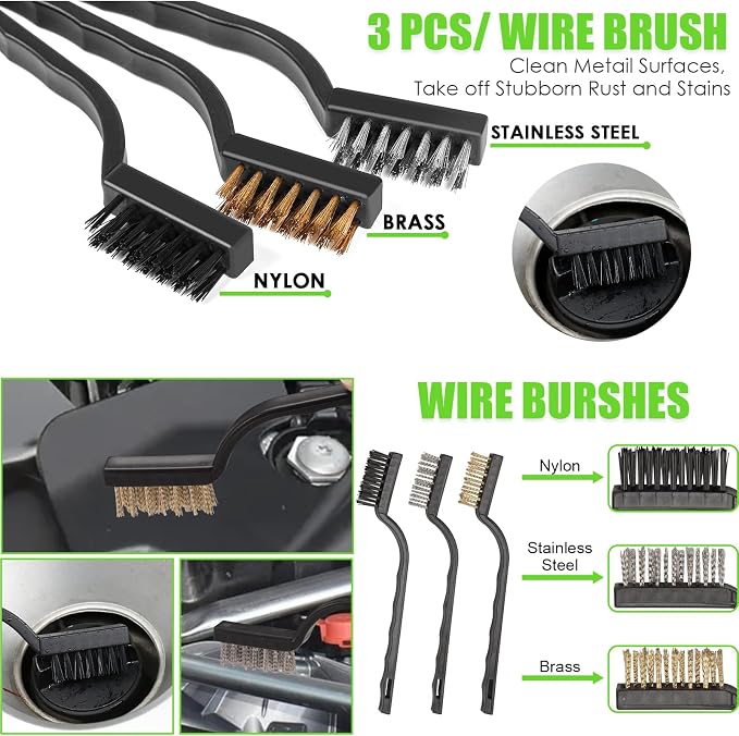 Viewsun Green Windshield Cleaner Tool, Detailing Kit Interior Cleaner, Car - Image 7