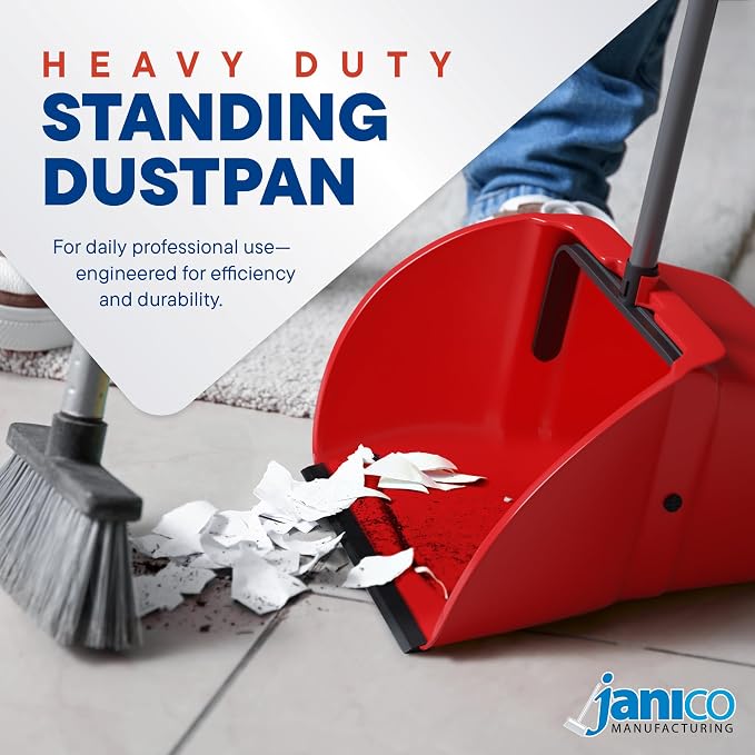 Janico Tall Commercial Dust Pan - Image 5