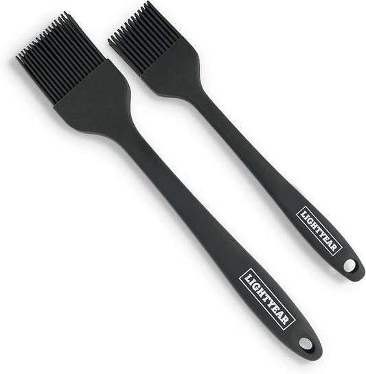 Lightyear Silicone Basting Pastry Brush Set 450°F Heat Resistant Oil Brush by Unknown