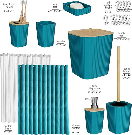 Clara Clark Bathroom Accessories Set - Image 2