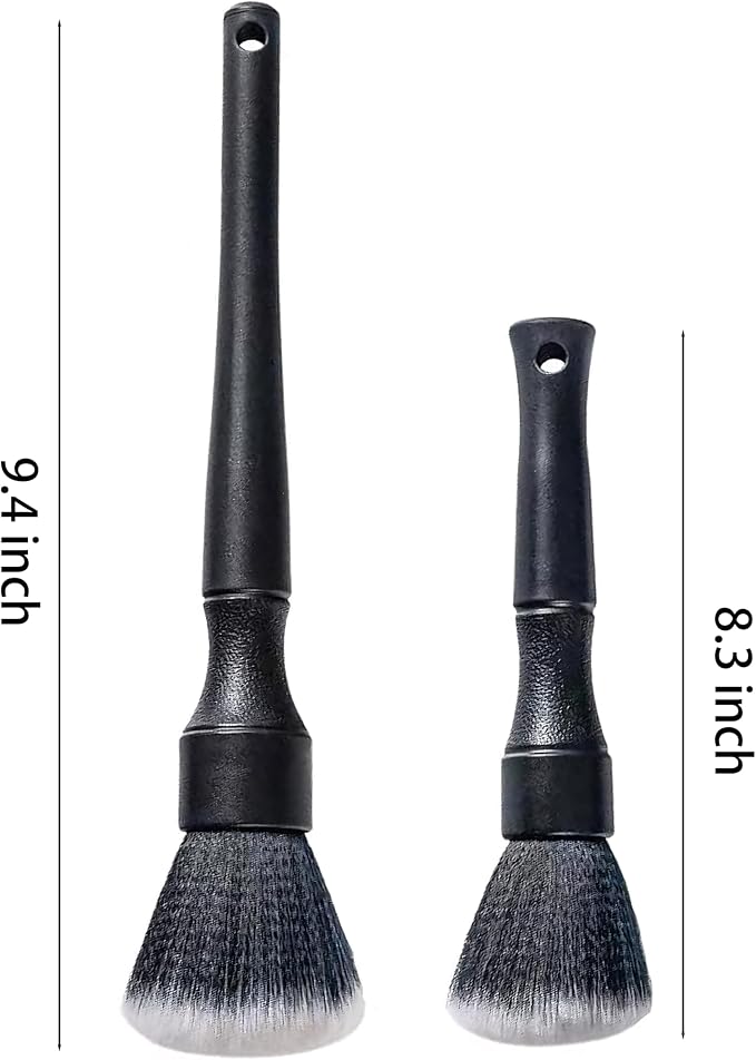 Ultra-Soft Car Detailing Brush Set, Scratch-Free Cleaning Brushes - Image 4