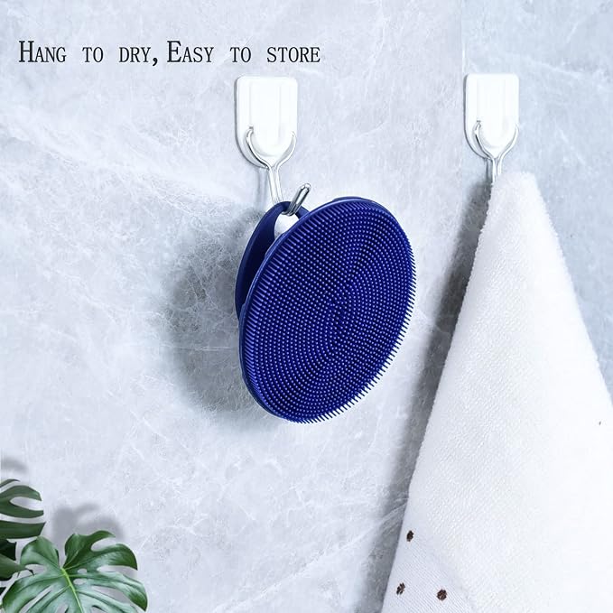 INNERNEED Silicone Face Exfoliating Brush Manual Handheld Facial Cleansing - Image 2