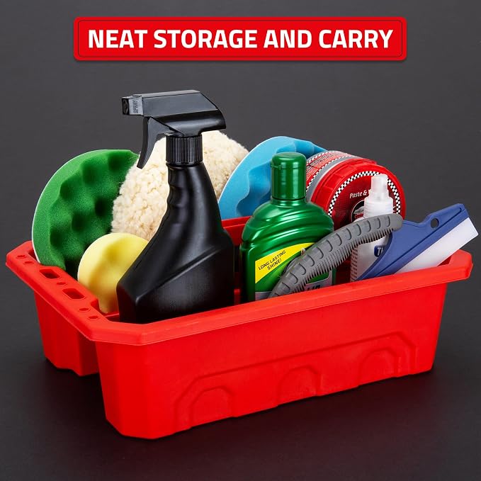 CANOPUS Storage Tray Tote with Functional Holes - Image 2