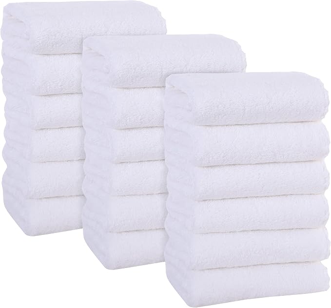 MOONQUEEN 18 Pack Premium Hand Towels by MOONQUEEN