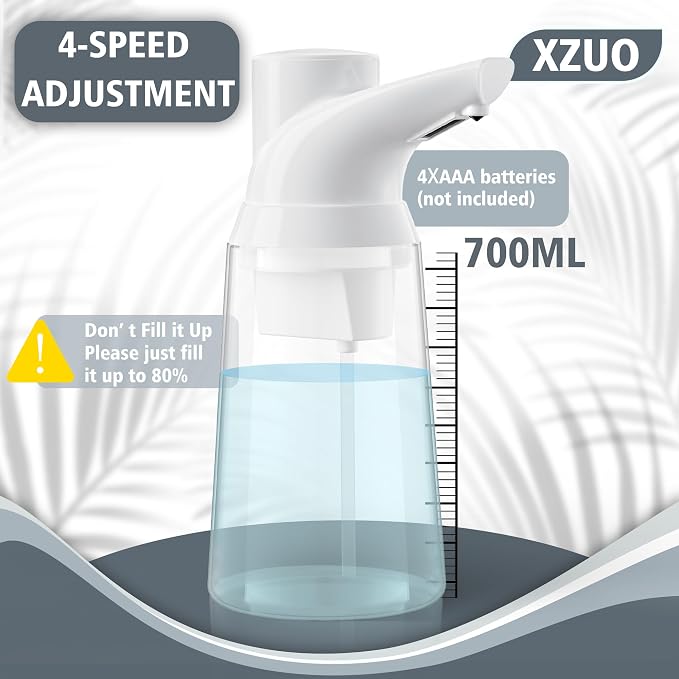 Automatic Soap Dispenser Touchless, 23.7 oz/ 700 ml, Low Battery Liquid Soap - Image 3