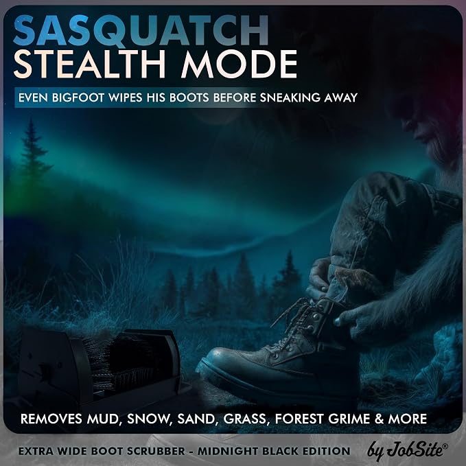 Midnight Black Boot Scrubber - Image 5
