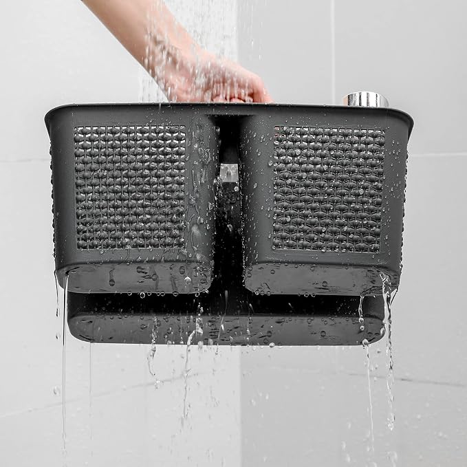 UUJOLY Plastic Portable Shower Caddy Bucket, Cleaning Shower Basket - Image 4