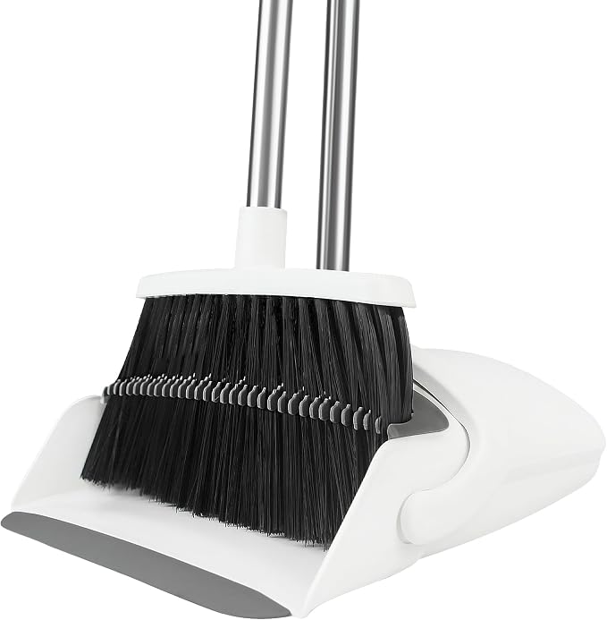 Broom and Dustpan Set, Broom Dustpan Combo Set by BSKLIN