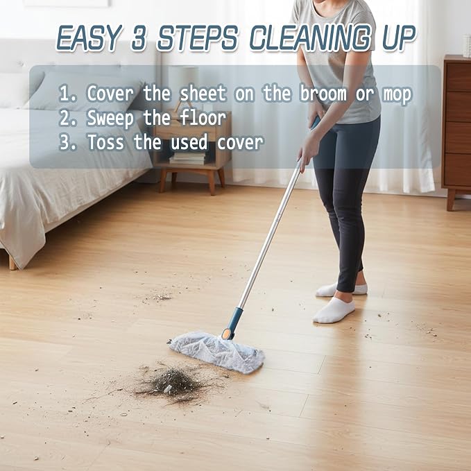 100 Pcs Disposable Broom Covers - Image 5