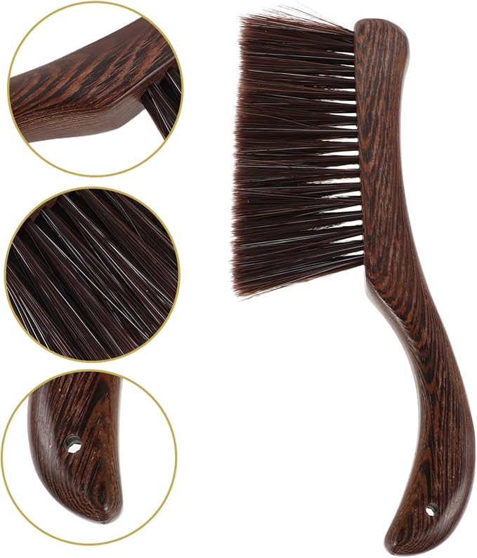 Wooden Cleaning Brush with Thick Ergonomic Handle - Image 8