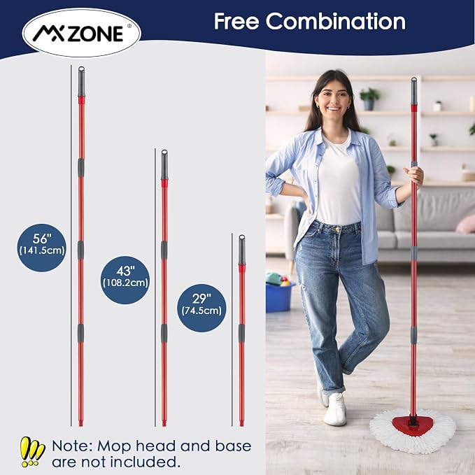 Spin Mop Handle Replacement Compatible - Image 2