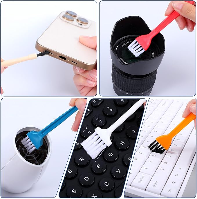 25 Pcs Mini Keyboard Cleaning Brushes Kit Electronic Dust Clean Brush Small - Image 6