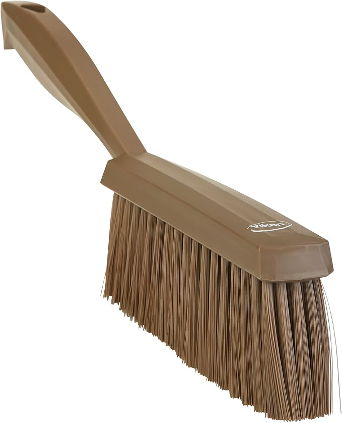 Vikan 458766 Bench Cleaning Brush, Polypropylene/Polyester Soft Bristle Dustpan by Vikan