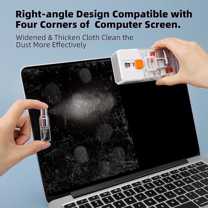 2 Pack Keyboard Cleaner Laptop Cleaning Kit, Computer Screen Cleaning Brush - Image 3