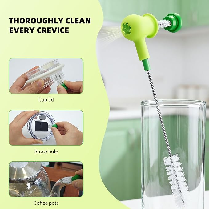 3 Pack Straw Cleaner Brush - Image 3