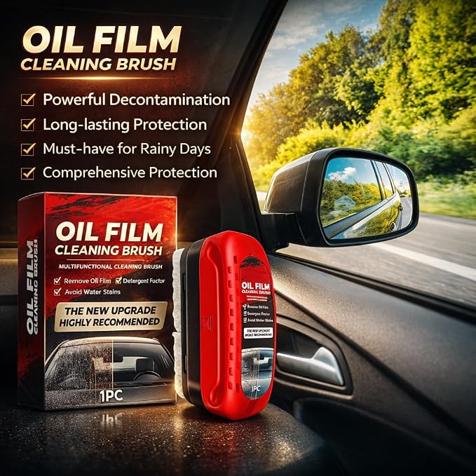 2 Pack Automotive Oil Film Cleaning Brush - Image 5